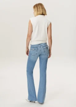 SKY - Low rise flare jeans