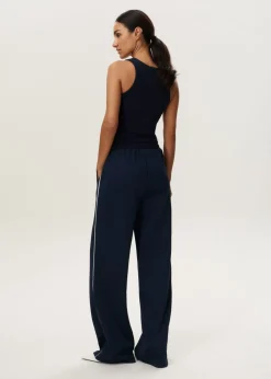 Sporty piping broek