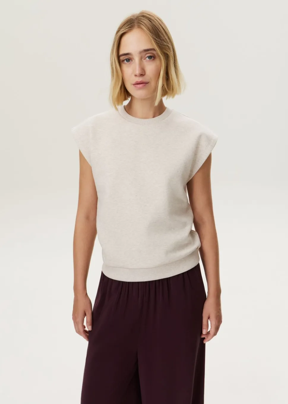 Sweater met kapmouwen