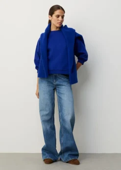 Sweater met pofmouwen