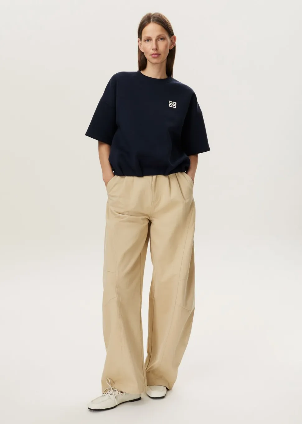 Sweatshirt met logo