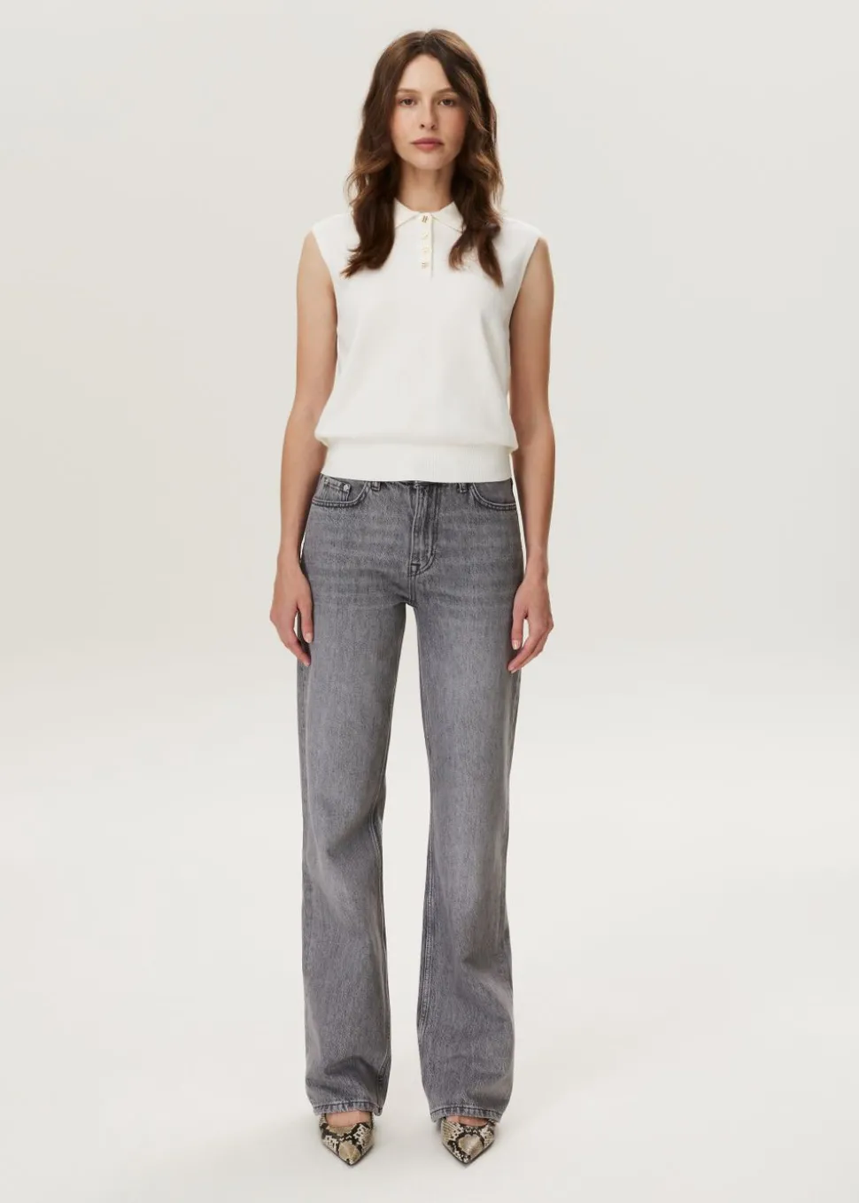 TESS - Relaxed straight leg jeans