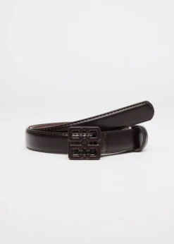 Ton-sur-ton logo riem