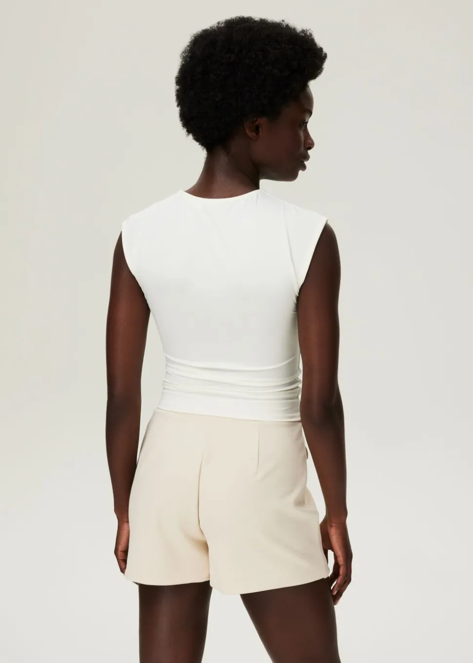 Top met kapmouw