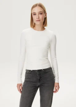 Top met lange mouwen