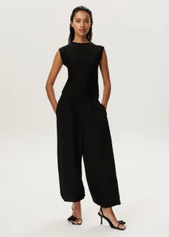 Top met textuur