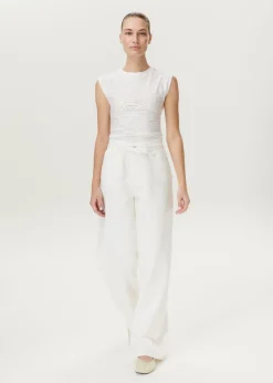 Top met textuur