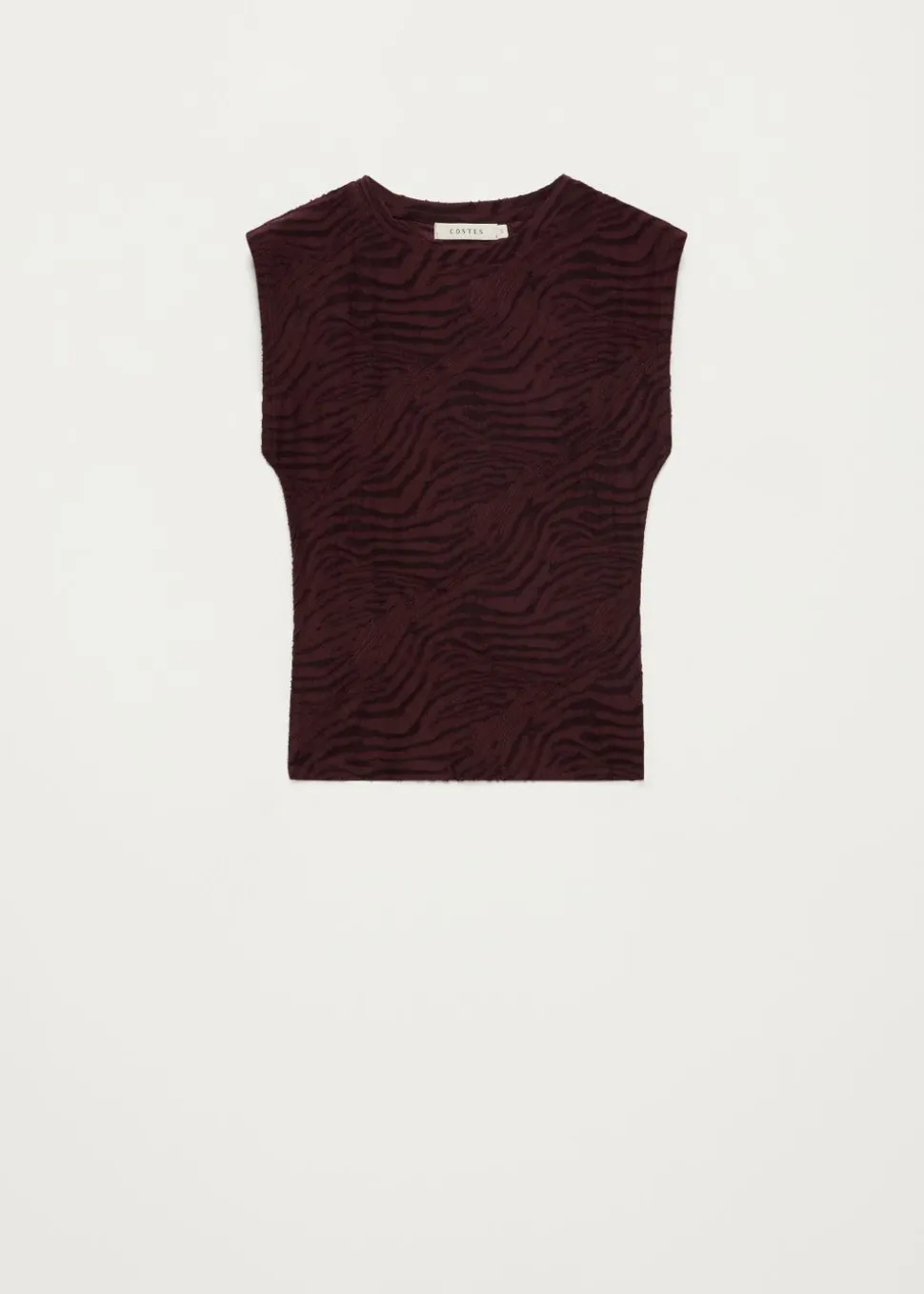 Top met textuur