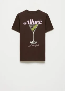 T-shirt met backprint