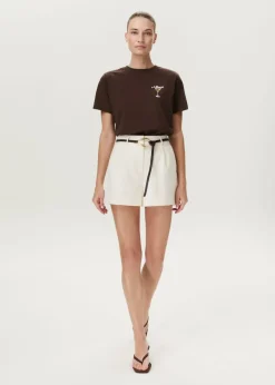 T-shirt met backprint