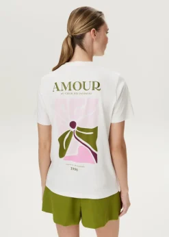 T-shirt met backprint