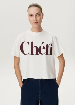 T-shirt met Chéri print
