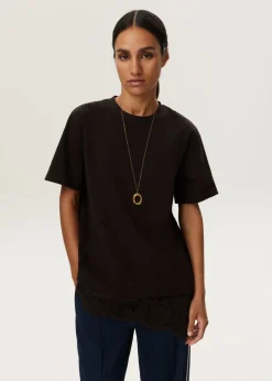 T-shirt met kant