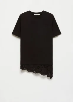 T-shirt met kant