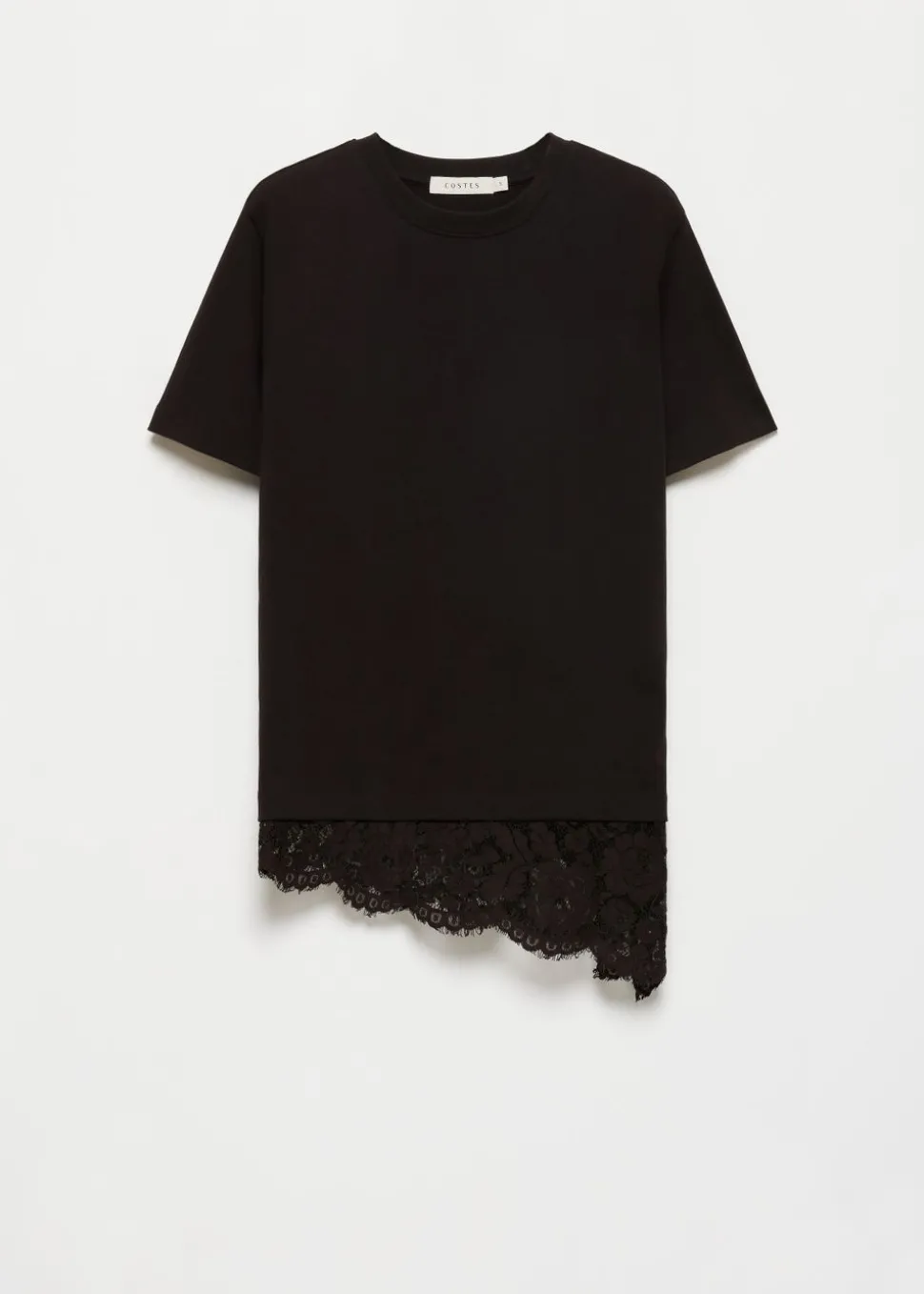 T-shirt met kant
