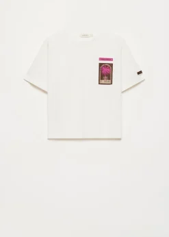 T-shirt met patches