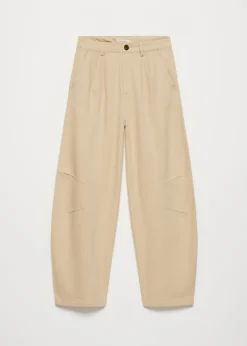 Twill barrel broek