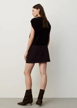 Twill tailored skort