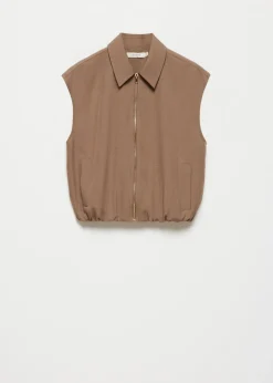 Vest met rits