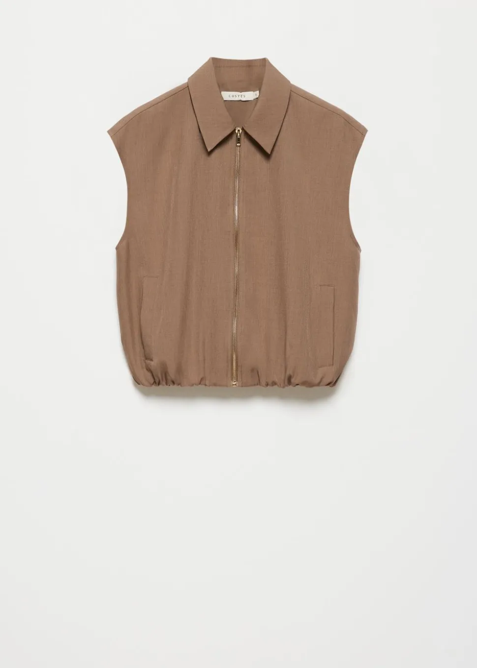 Vest met rits