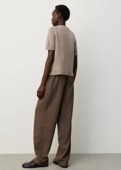 Wollen short sleeve trui