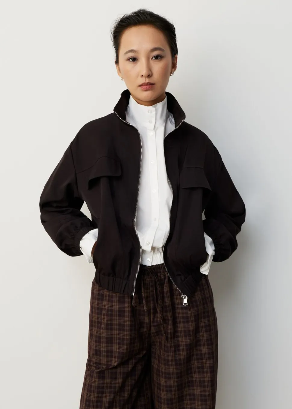 Zachte track jacket