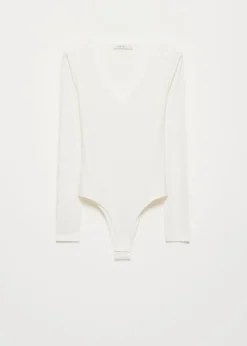 Zachte v-hals body