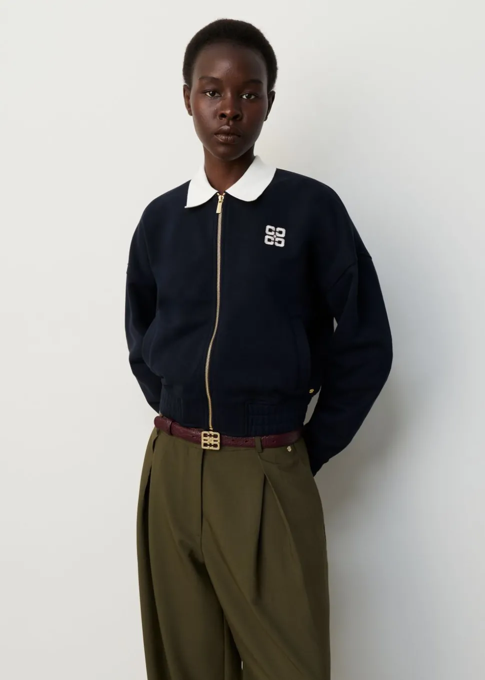 Zipper sweat
